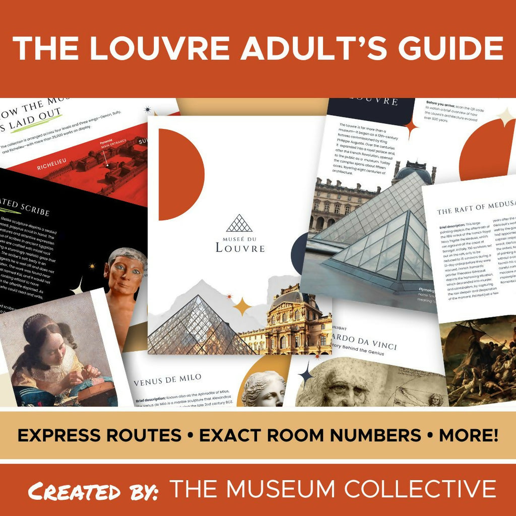 Louvre Highlights Guide for Adults:Must-See Highlights, Map & 90-Minute Route