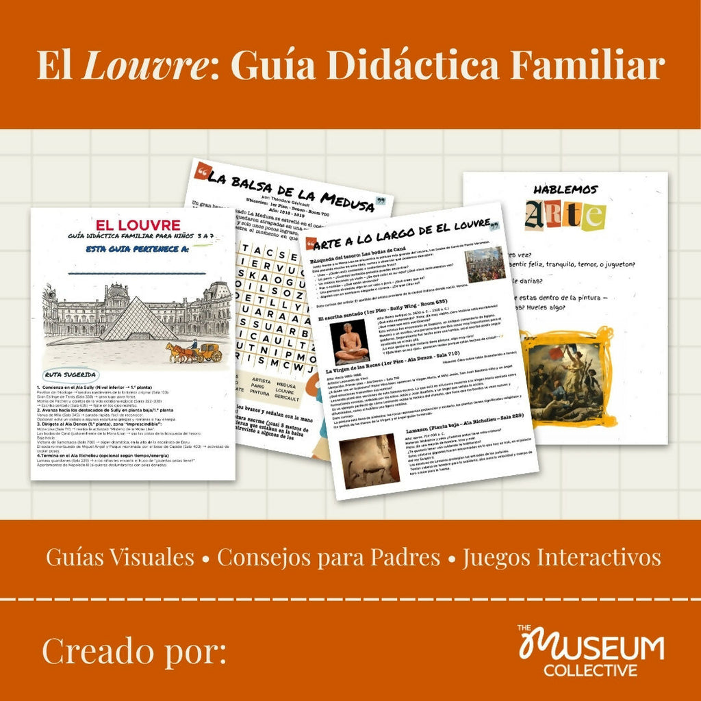 Guía del Louvre en Español para Familias | Ruta Autoguiada (PDF)
