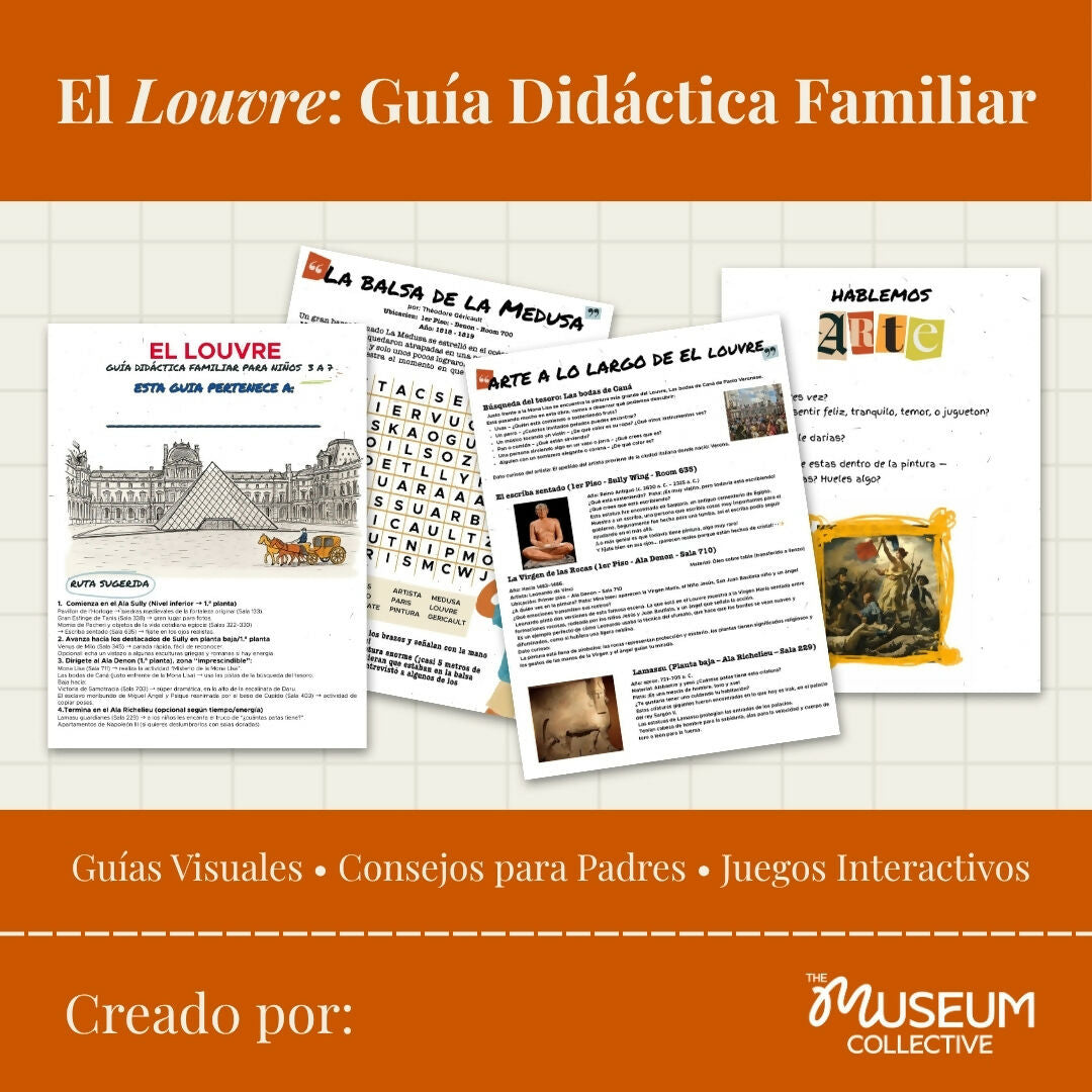 Guía del Louvre en Español para Familias | Ruta Autoguiada (PDF)