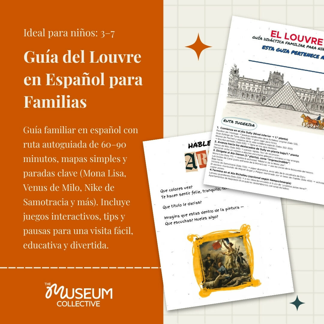 Louvre with Kids: Printable Self-Guided Tour (Ages 3–5)