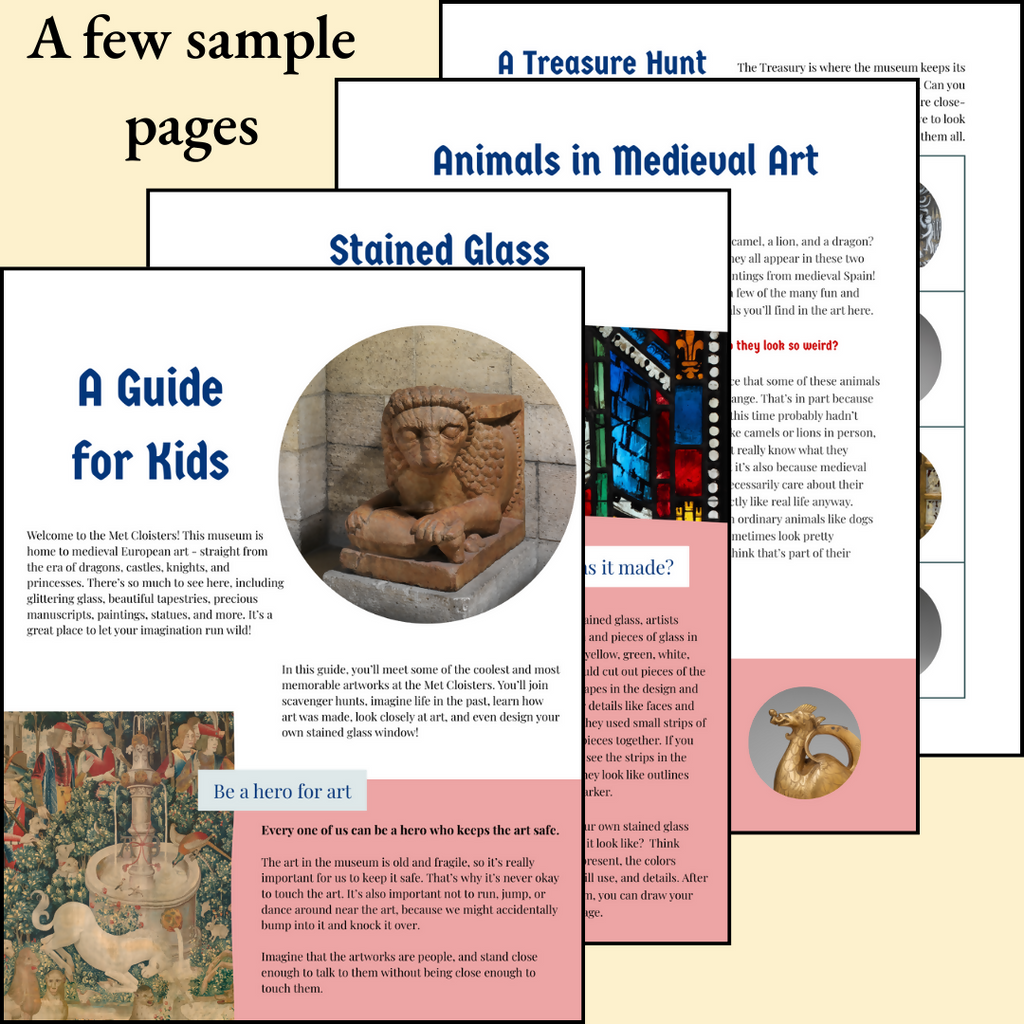 The Met Cloisters: Unofficial Guide for Kids ages 8-12
