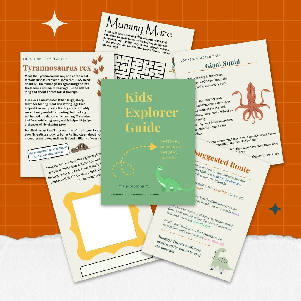 Smithsonian Natural History Museum Family Guide (Kids Activities + Self-Guided Tour)