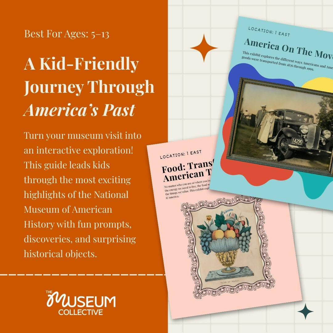 National Museum of American History Guide – Self-Guided Tour & Activity Pack