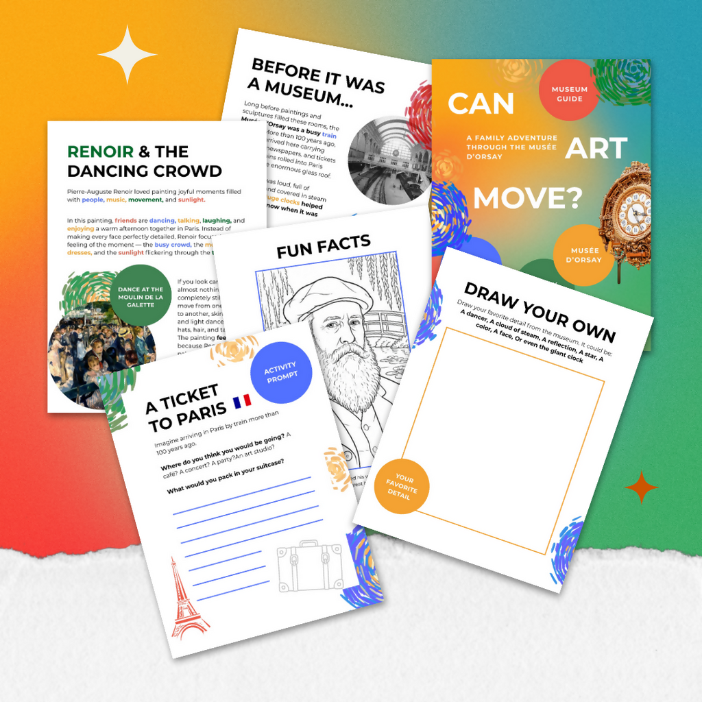 Musée d’Orsay Family Adventure Guide: Monet, Van Gogh & Impressionist Art for Kids