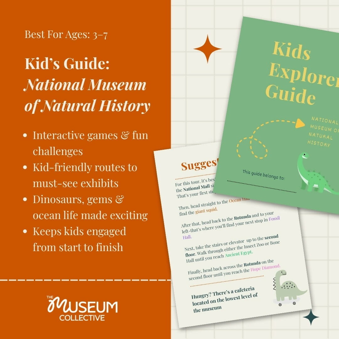 Smithsonian Natural History Museum Family Guide (Kids Activities + Self-Guided Tour)
