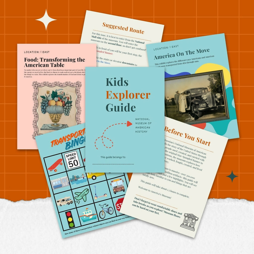 National Museum of American History Guide – Self-Guided Tour & Activity Pack