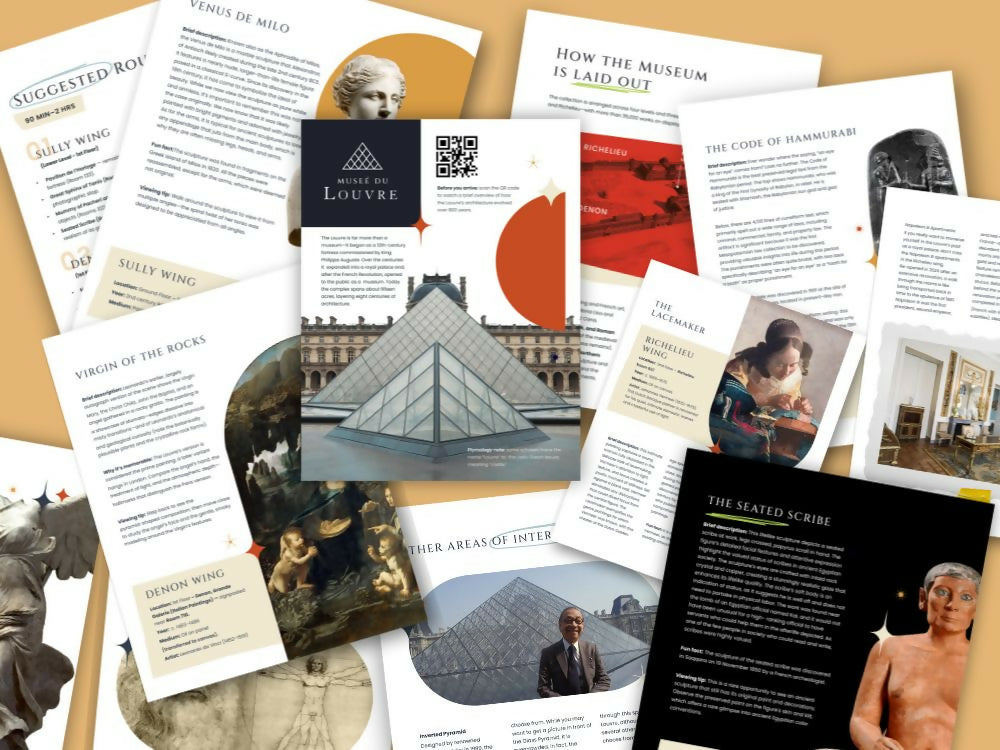 Louvre Highlights Guide for Adults:Must-See Highlights, Map & 90-Minute Route