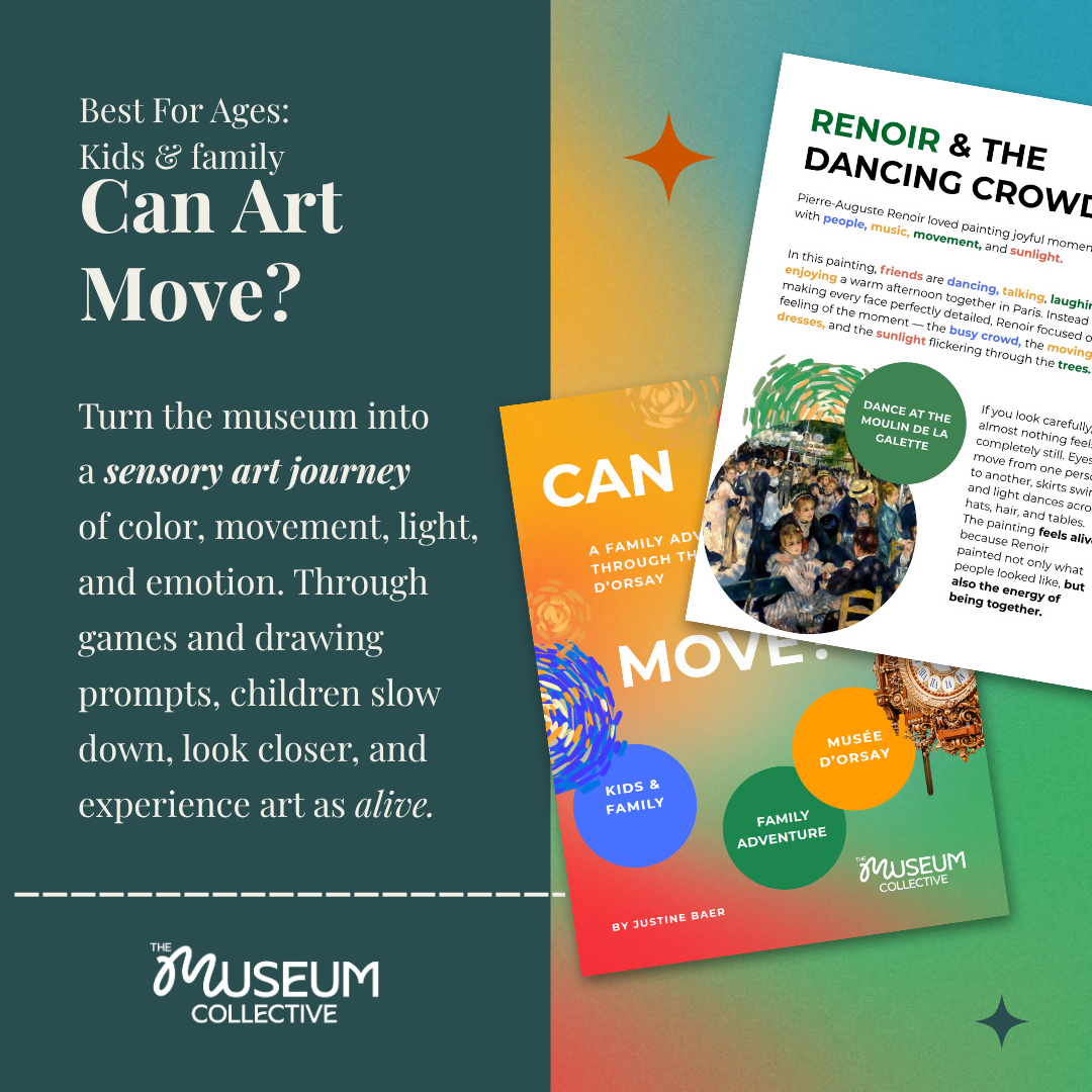Musée d’Orsay Family Adventure Guide: Monet, Van Gogh & Impressionist Art for Kids