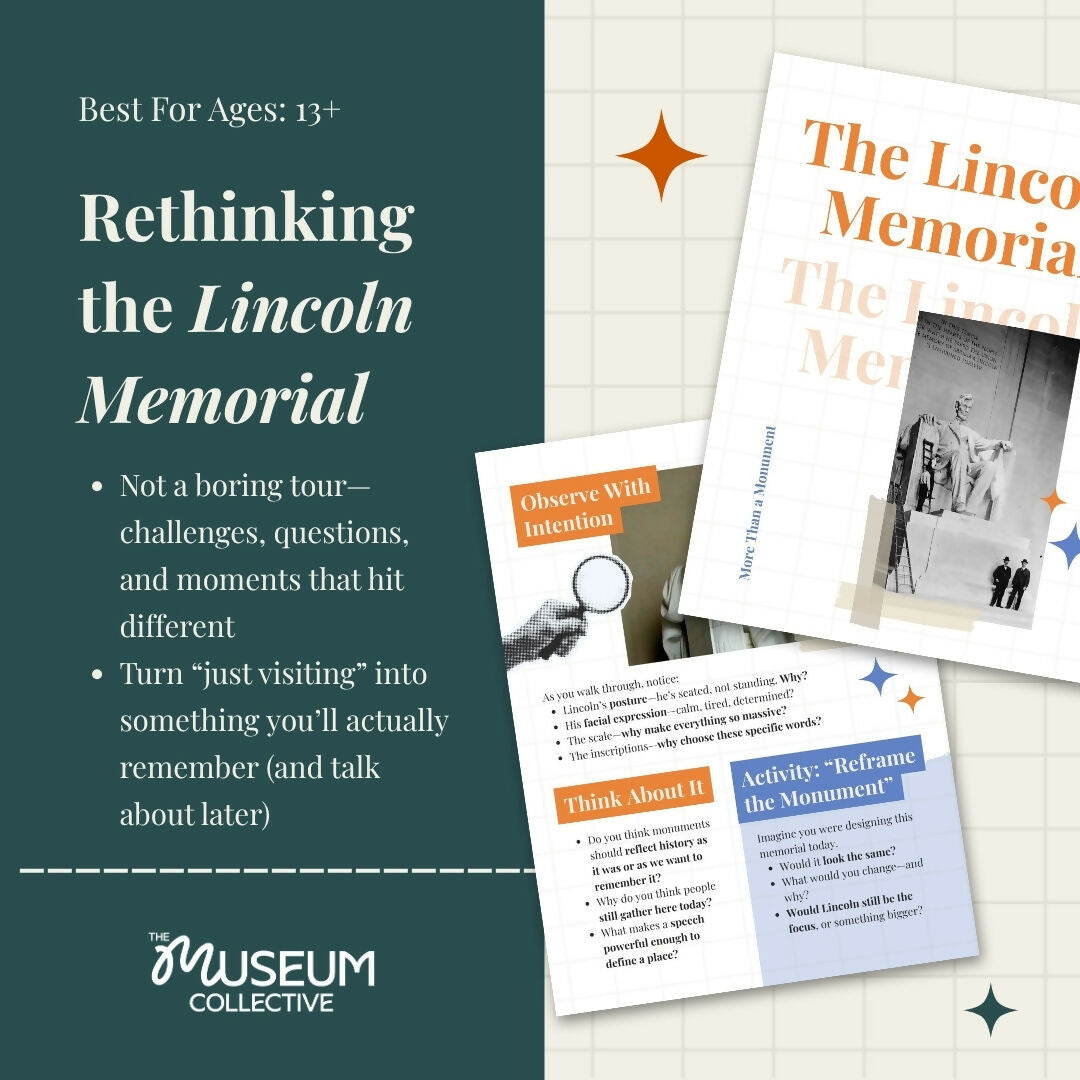 Lincoln Memorial Self-Guided Tour: A Thoughtful Experience for Relaxed & Curious Explorers (Washington, DC)