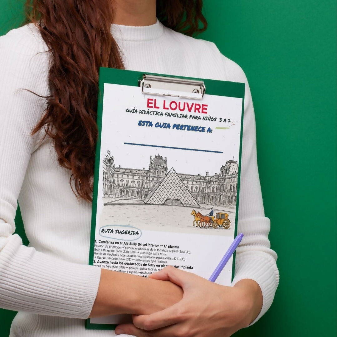 Guía del Louvre en Español para Familias | Ruta Autoguiada (PDF)